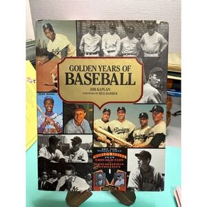 Vintage Golden Years of‎ Baseball 1992 Hardcover Sports History Book